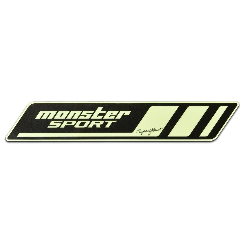 Amazon.co.jp: MONSTER SPORT MS高輝度蓄光ステッカー 284×48mm